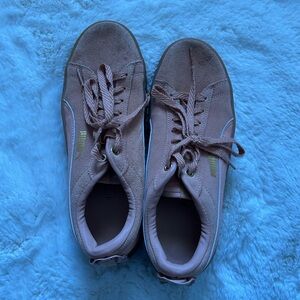 Pink Suede Coquette Puma Sneakers